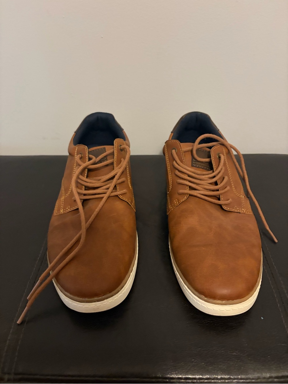 Crown Vintage Brown Chukka Boots with White Soles
